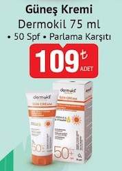 Dermokil Çok Yönlü 75 ml 50 Faktör Güneş Kremi