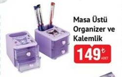 Masa Üstü Organizer ve Kalemlik 