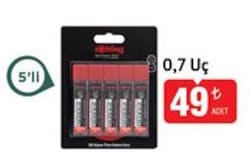 Rotring 0.7 Uç 5'li 
