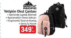 North Pacific Yetişkin Okul Çantası Çeşitleri