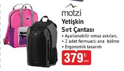 Motzi Yetişkin Sırt Çantası Çeşitleri