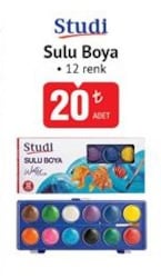 Studi 12'li Sulu Boya
