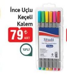 Studi 12'li İnce Uçlu Keçeli Kalem
