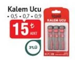 Studi Kalem Ucu 0.5/2b 24 X3 Adet Uç