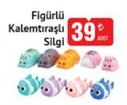 Studi Figürlü Kalemtıraşlı Silgi Çeşitleri/Adet