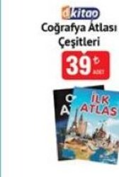 dKitap Coğrafya Atlası Çeşitleri/Adet 