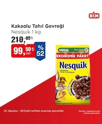 Nesquik Çikolatalı Mısır Gevreği 1 kg