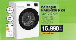Keysmart KEY 910 CM Çamaşır Makinesi 9 kg