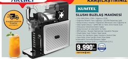 Kumtel Slushi Buzlaş Makinesi 