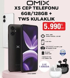 Omix X5 128 GB 6 GB
