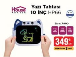House Pratik HP66 Yazı Tahtası 10 inç 