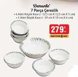 Benante 7 Parça Çerezlik