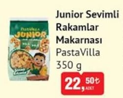 Pastavilla Junior Sevimli Rakamlar 350 g