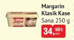 Sana Klasik 250 gr Kase Margarin
