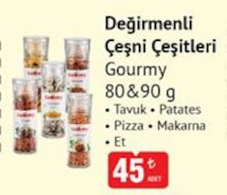 Gourmy Değirmenli Çeşni Çeşitleri 80/90 g