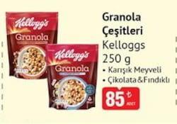 Kellogg's Karışık Meyveli Granola 250 gr