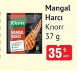 Knorr Mangal Harcı 37 gr