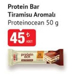 PROTEİNOCEAN Tiramisu Protein Bar 50g