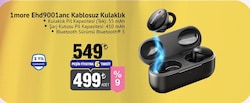 1More EHD9001TA ANC TWS Kulak İçi Bluetooth Kulaklık