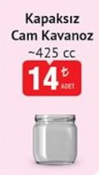Paşabahçe Kapaksız Cam Kavanoz 425 cc