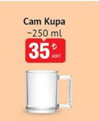 Glass in Love Cam Kupa 250 ml
