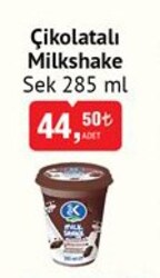 Sek Çikolatalı Milkshake 285 ml