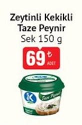 Sek Zeytinli Kekikli Taze Peynir 150 g