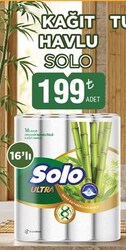 Solo Kağıt Havlu 16'lı