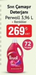 Perwoll Renkliler Sıvı Çamaşır Deterjanı 3.96 l
