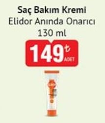 Elidor Anında Onarıcı Saç Bakım Kremi 130 ml