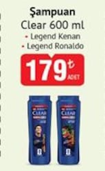 Clear Şampuan 600 ml Çeşitleri