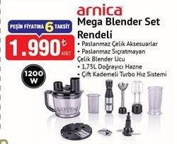 Arnica Mega Blender Set Rendeli 1200 W