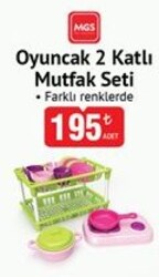 Mgs Oyuncak 2 Katlı Mutfak Seti