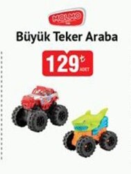 Molmo Büyük Teker Araba