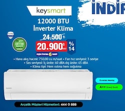 Keysmart 12000 BTU Inverter Klima