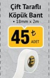 Sgs Çift Taraflı Köpük Bant