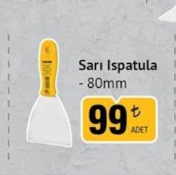 Sgs Sarı Ispatula