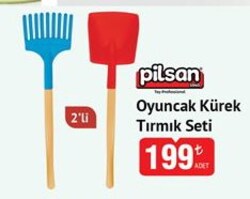 Pilsan Oyuncak Kürek Tırmık Seti 2'li