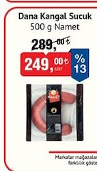Namet Dana Kangal Sucuk 500 g