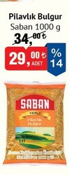 Saban Pilavlık Bulgur 1000 g