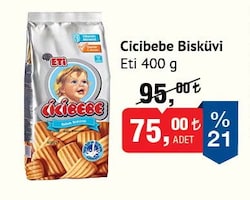 Eti Cicibebe Bisküvi 400 g