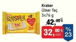 Ülker Taç Kraker 3x76 g