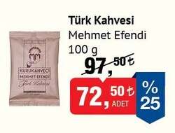 Mehmet Efendi Türk Kahvesi 100 g