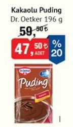 Dr. Oetker Kakaolu Puding 196 g