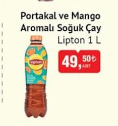 Lipton Portakal ve Mango Aromalı Soğuk Çay 1 l