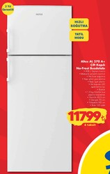 Altus AL 370 A+ Çift Kapılı No-Frost Buzdolabı
