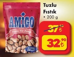 Amigo 200 gr Tuzlu Fıstık
