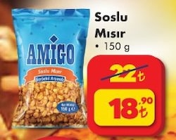 Amigo Soslu Mısır 150 g