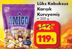 Amigo Karışık Kuruyemiş 200 gr