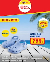 Crocs Classic Clog Çocuk Mavi